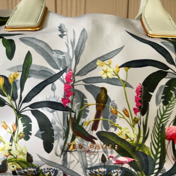 Ted Baker Handbag with shoulder strap - Pistachio, Flamingo, Jungle design - Picture 4 of 4